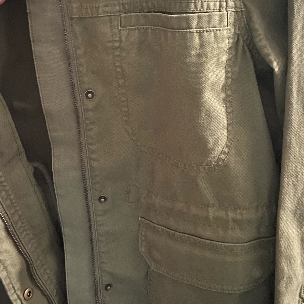 Madwell Heavy Army Green Jacket Medium - Picture 6 of 6
